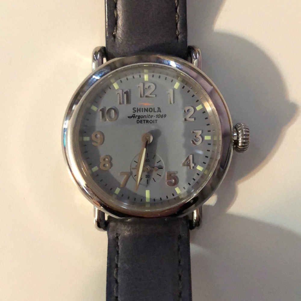 Shinola Runwell 36mm Like New